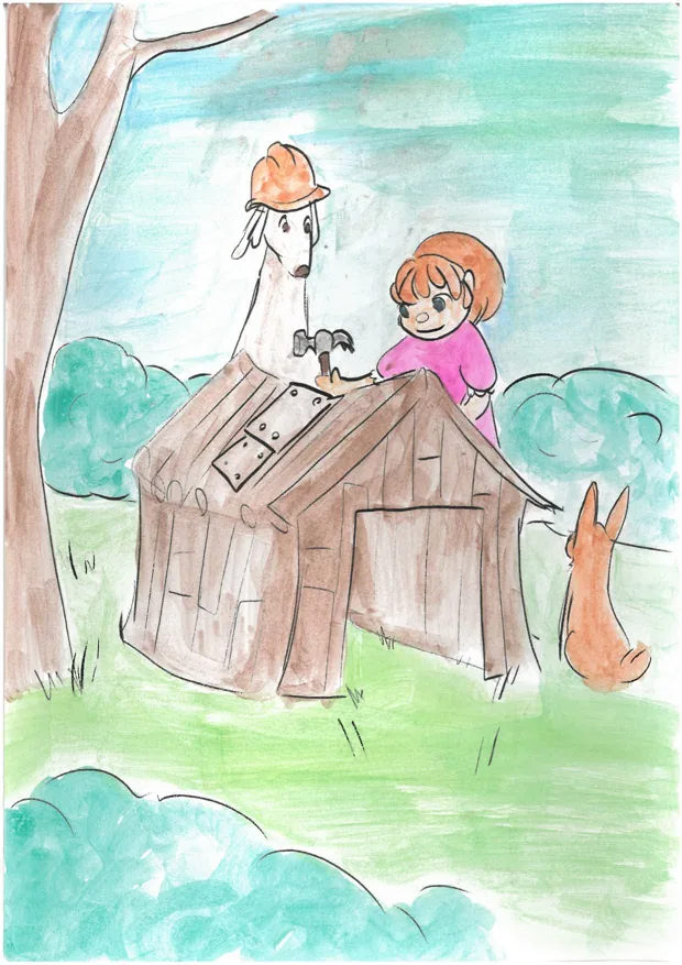 Cover artwork for Billy and Mango’s Broken House